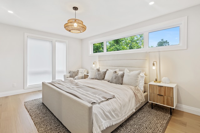 3D render of a modern bedroom